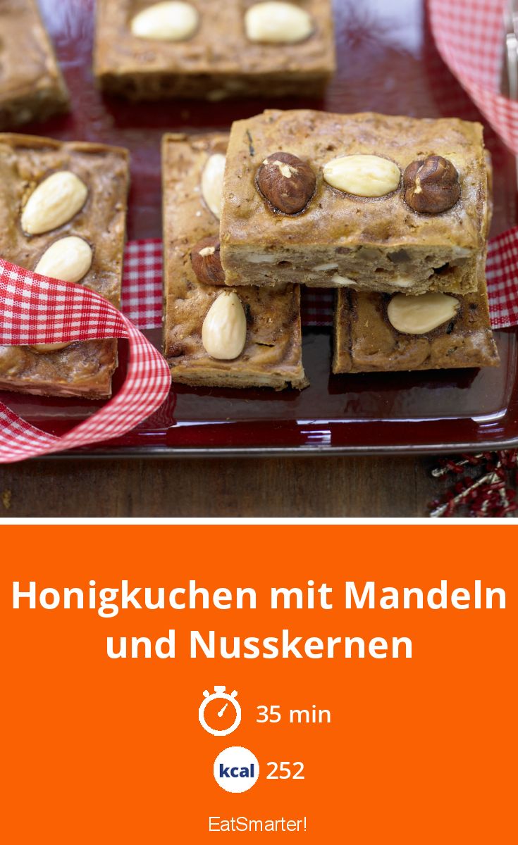 Honigkuchen mit Mandeln Rezept | EAT SMARTER