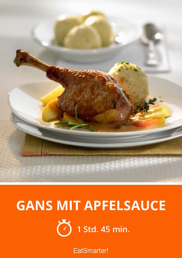 Gans mit Apfelsauce Rezept | EAT SMARTER Gans mit Apfelsauce Rezept | EAT SMARTER