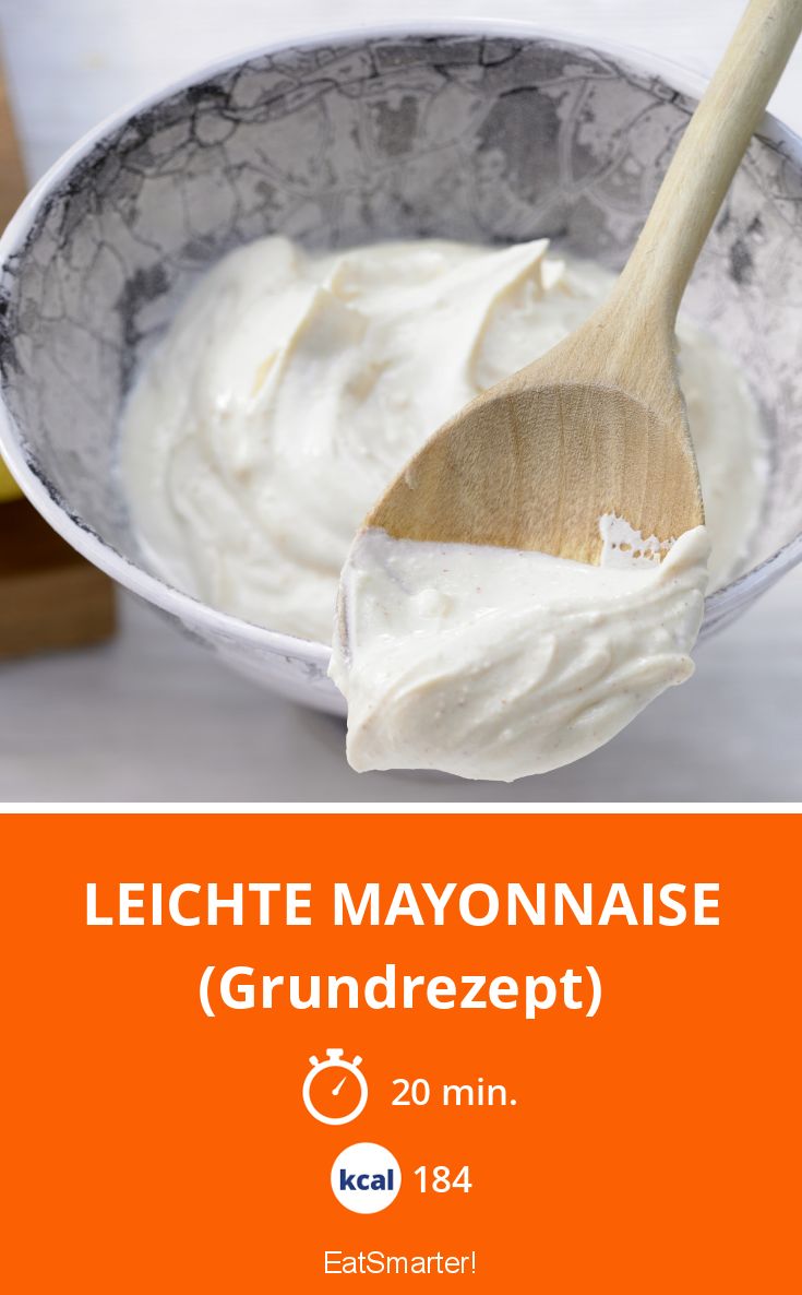 Leichte Mayonnaise (Grundrezept) Rezept | EAT SMARTER
