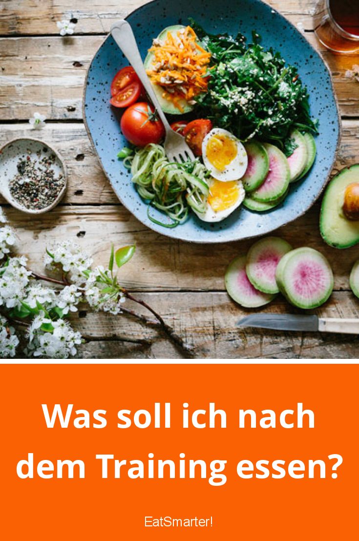 Was soll ich nach dem Training essen? | EAT SMARTER