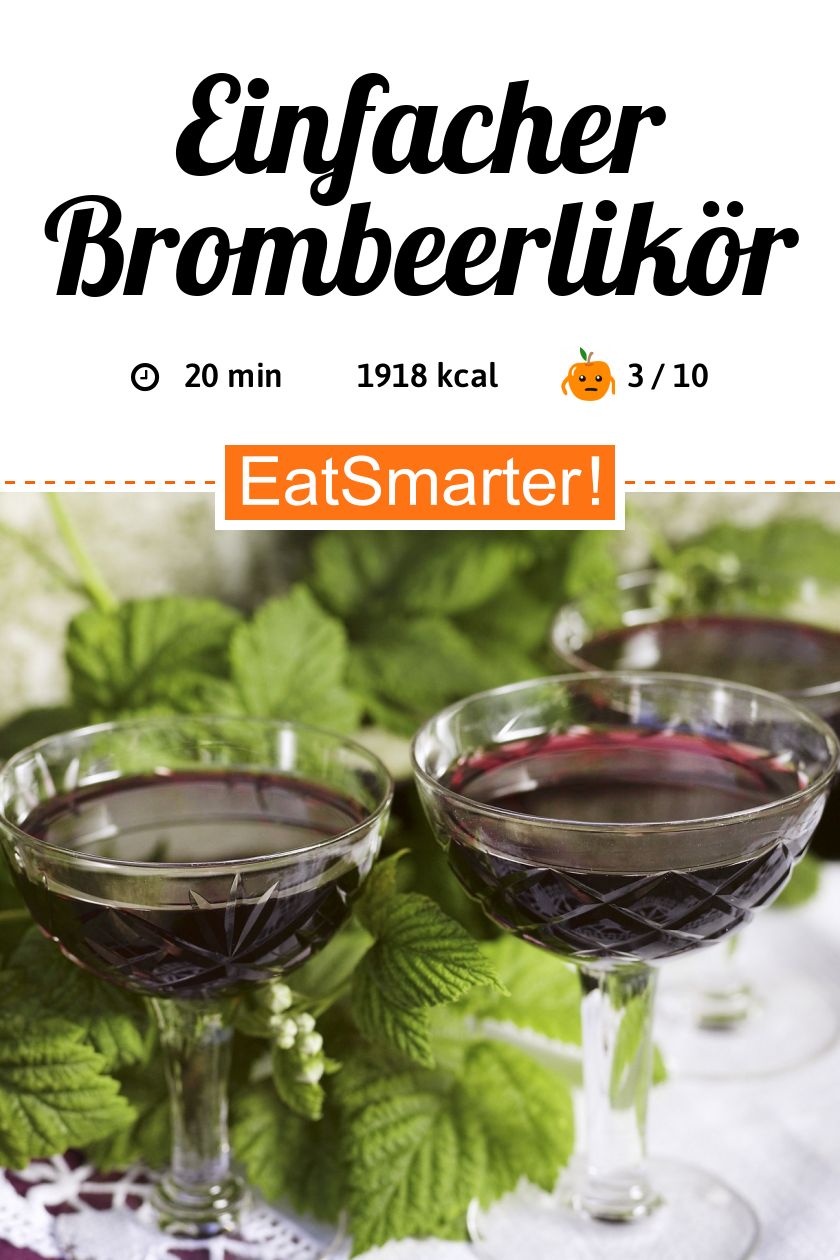 Brombeerlikör Rezept | EAT SMARTER