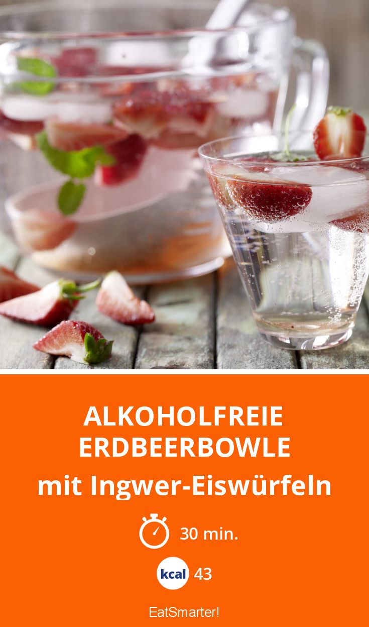 Alkoholfreie Erdbeerbowle Rezept | EAT SMARTER