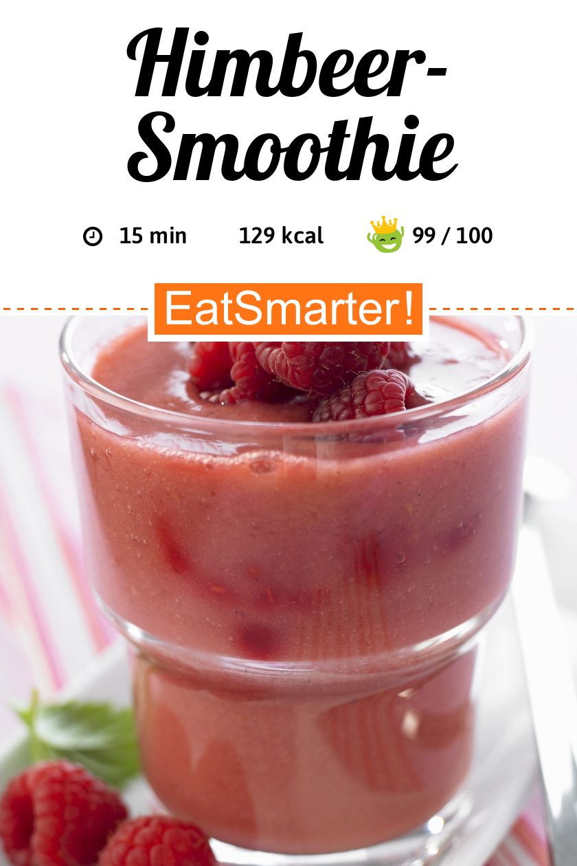 Smoothie aus Himbeeren Rezept EAT SMARTER