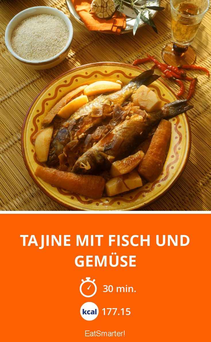 Tajine mit Fisch und Gemüse Rezept EAT SMARTER