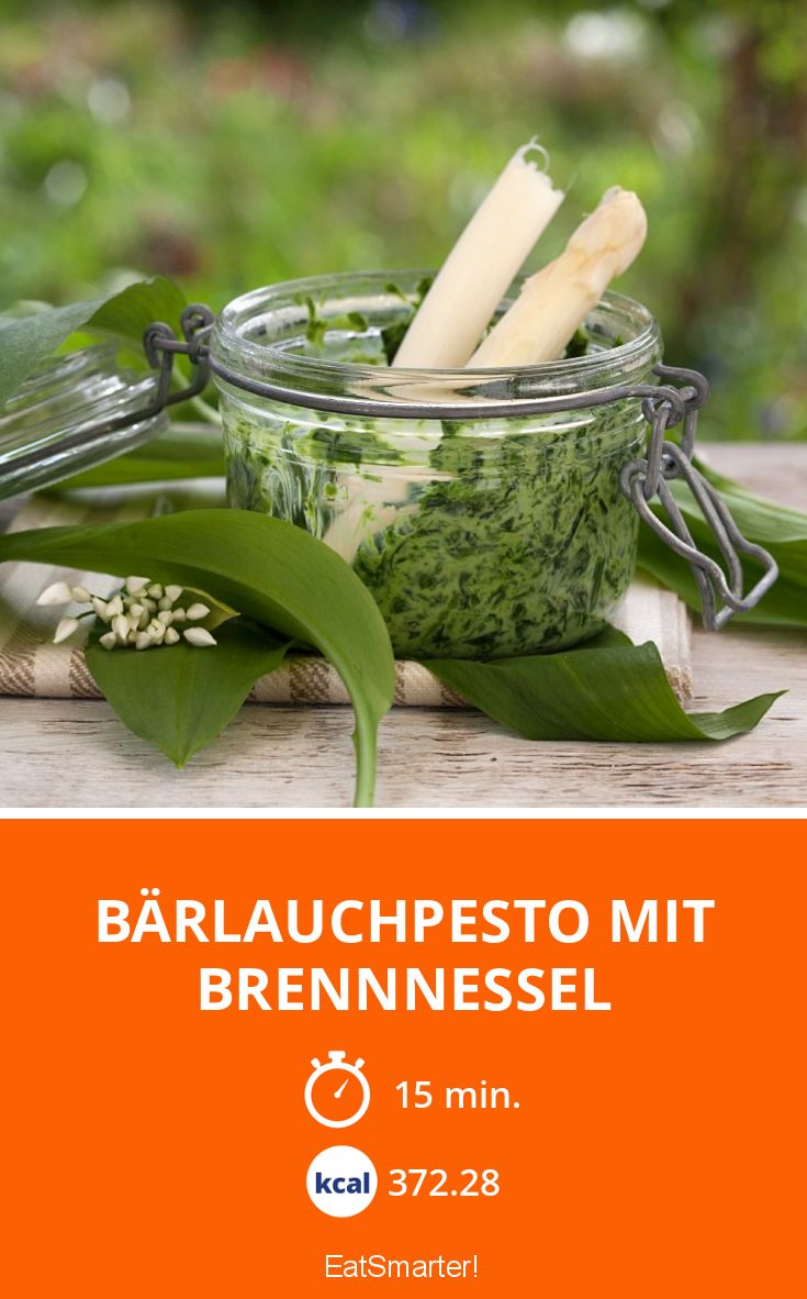 Bärlauchpesto mit Brennnessel Rezept | EAT SMARTER