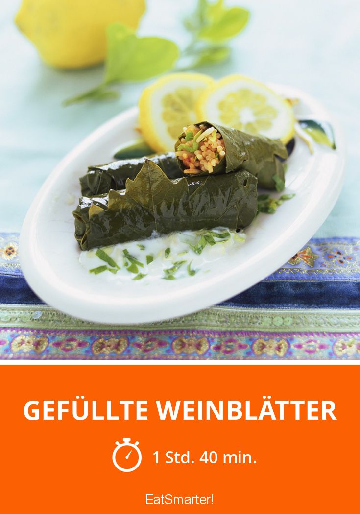 Gefüllte Weinblätter Rezept | EAT SMARTER
