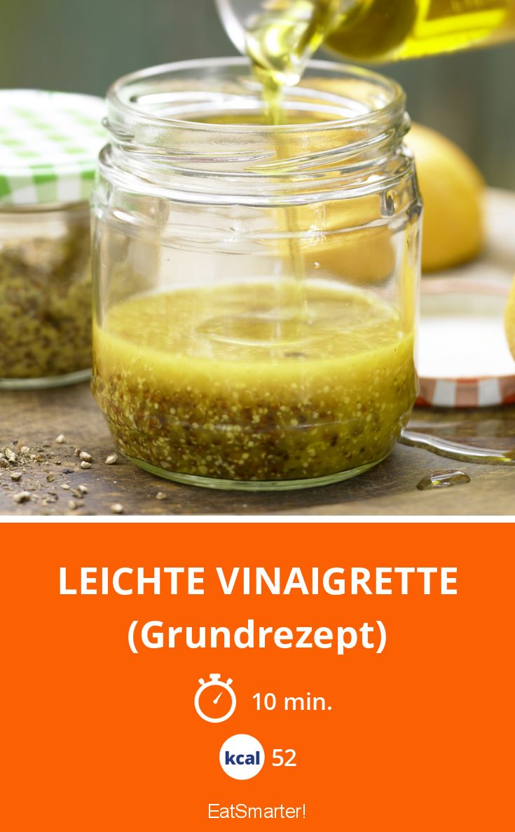 Leichte Vinaigrette (Grundrezept) Rezept | EAT SMARTER