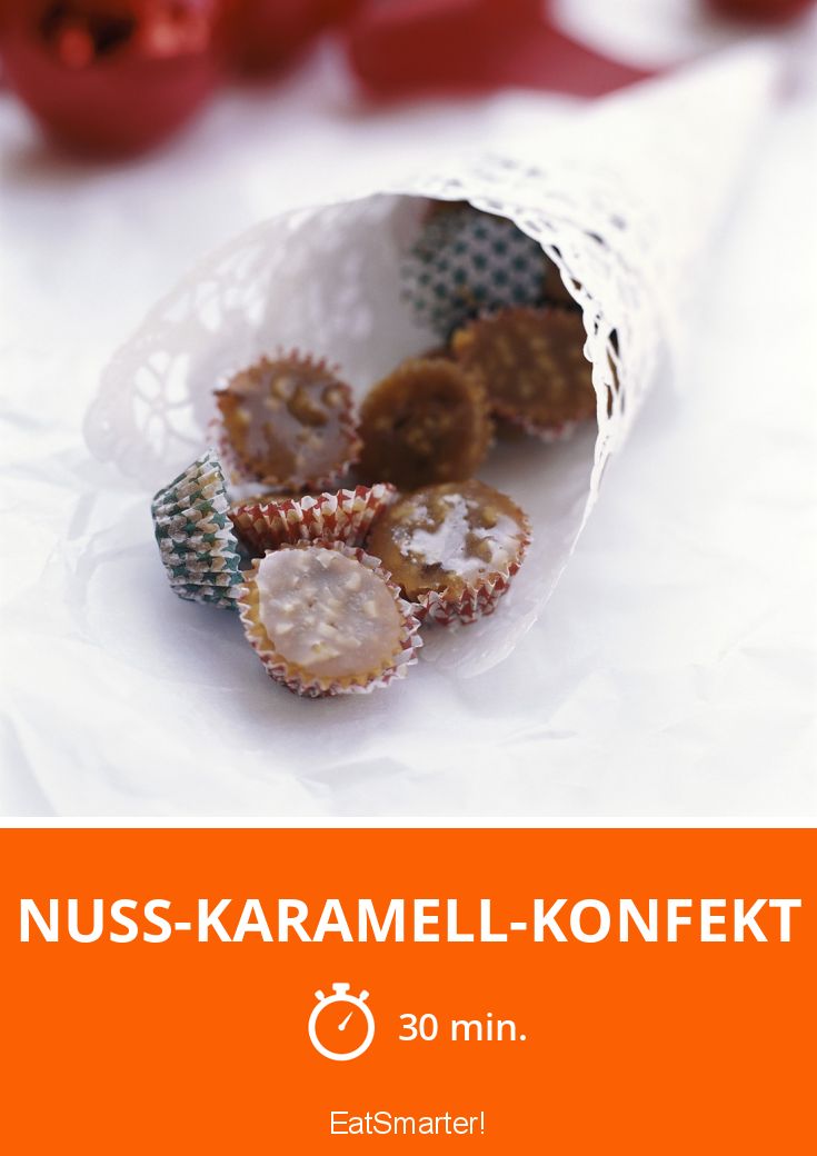 Nuss-Karamell-Konfekt Rezept | EAT SMARTER