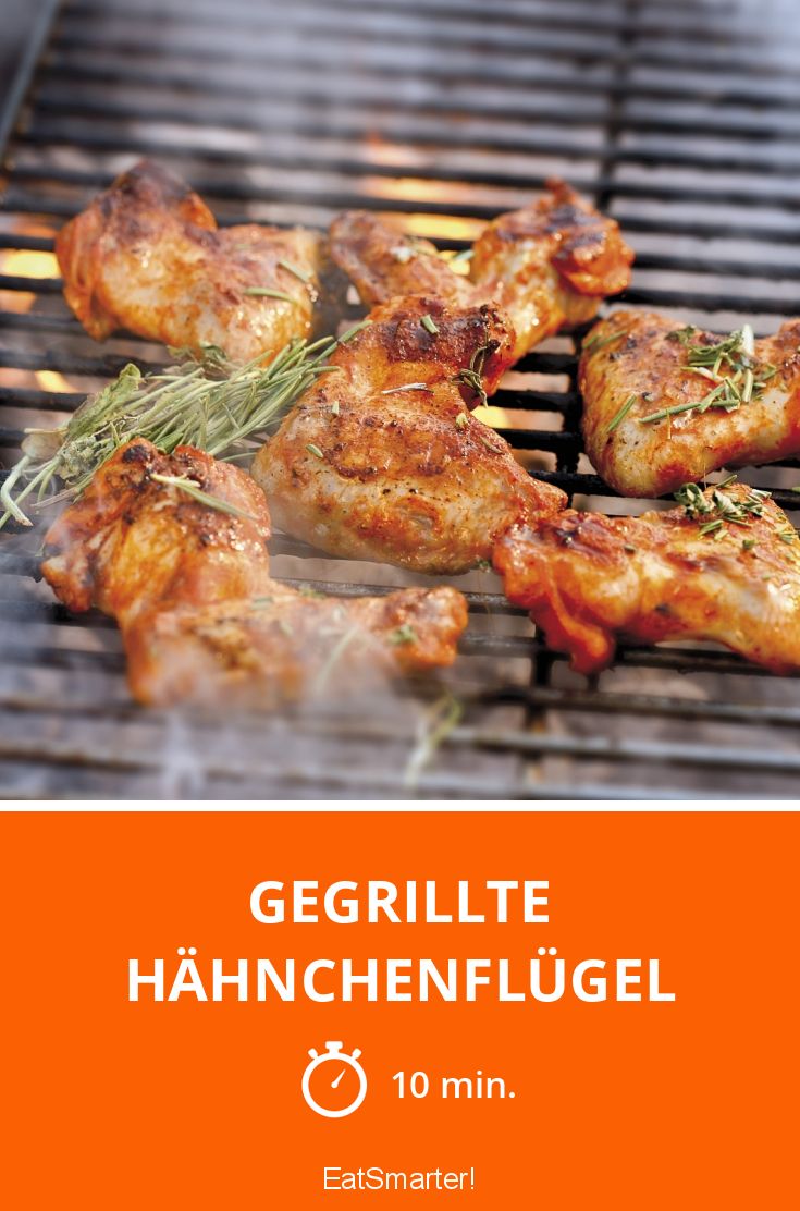 Gegrillte Hähnchenflügel Rezept | EAT SMARTER