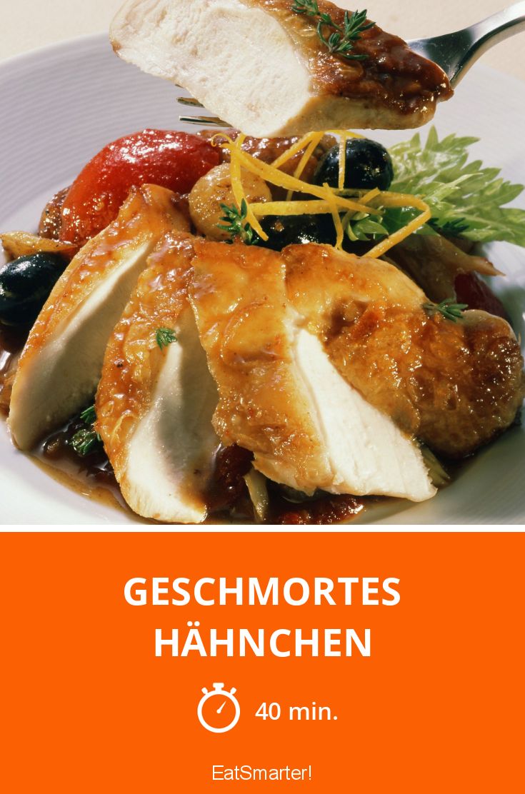 Geschmortes Hähnchen Rezept | EAT SMARTER