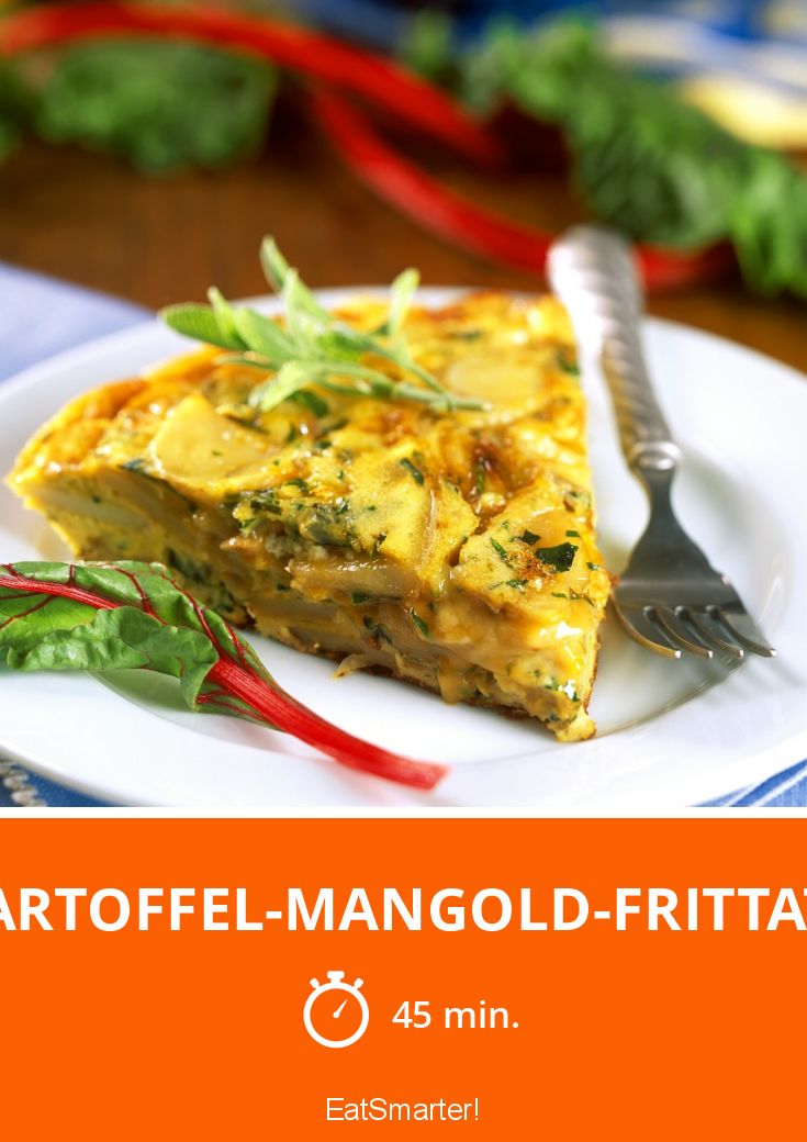 Kartoffel-Mangold-Frittata Rezept | EAT SMARTER
