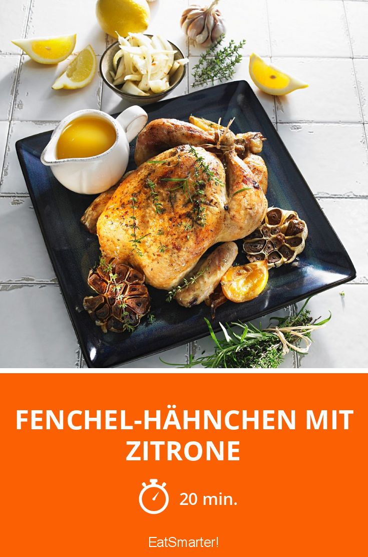 Fenchel-Hähnchen mit Zitrone Rezept | EAT SMARTER