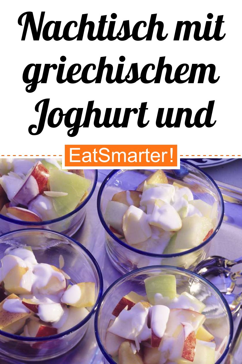 Nachtisch Mit Griechischem Joghurt Und Frchten