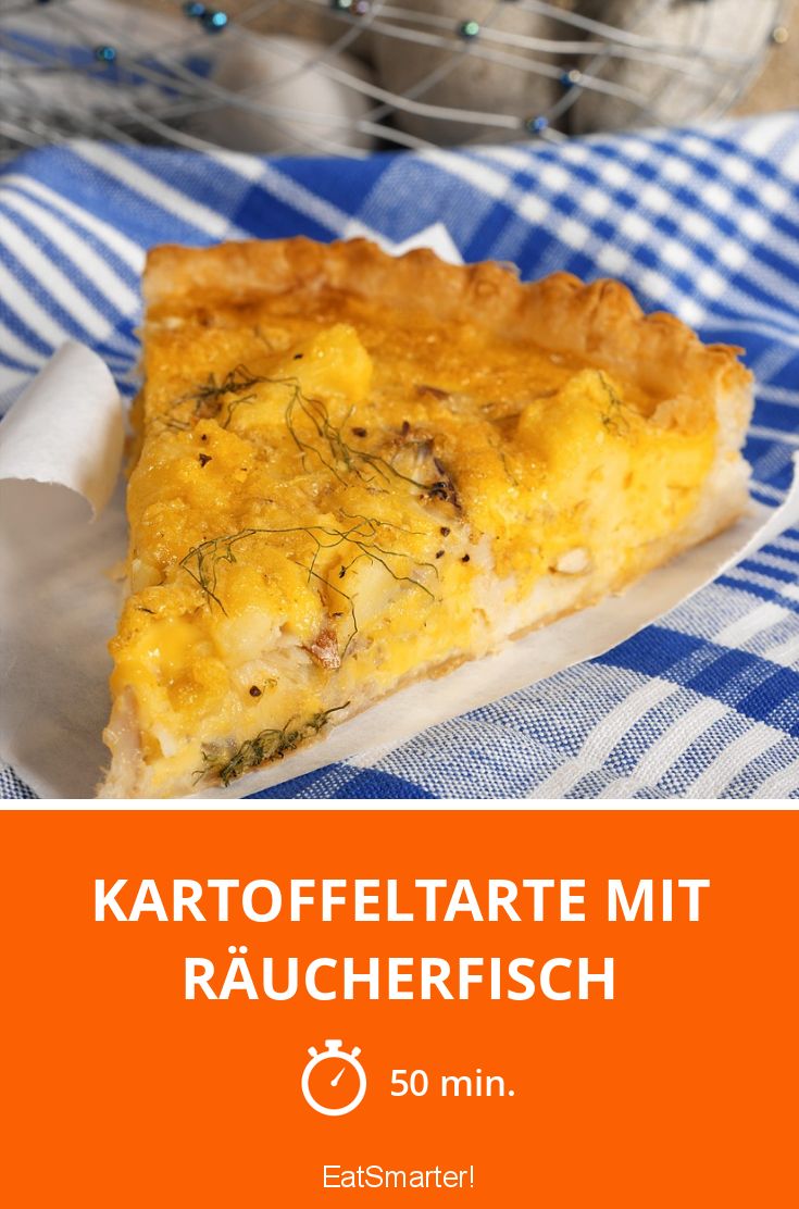 Kartoffeltarte mit Räucherfisch Rezept | EAT SMARTER