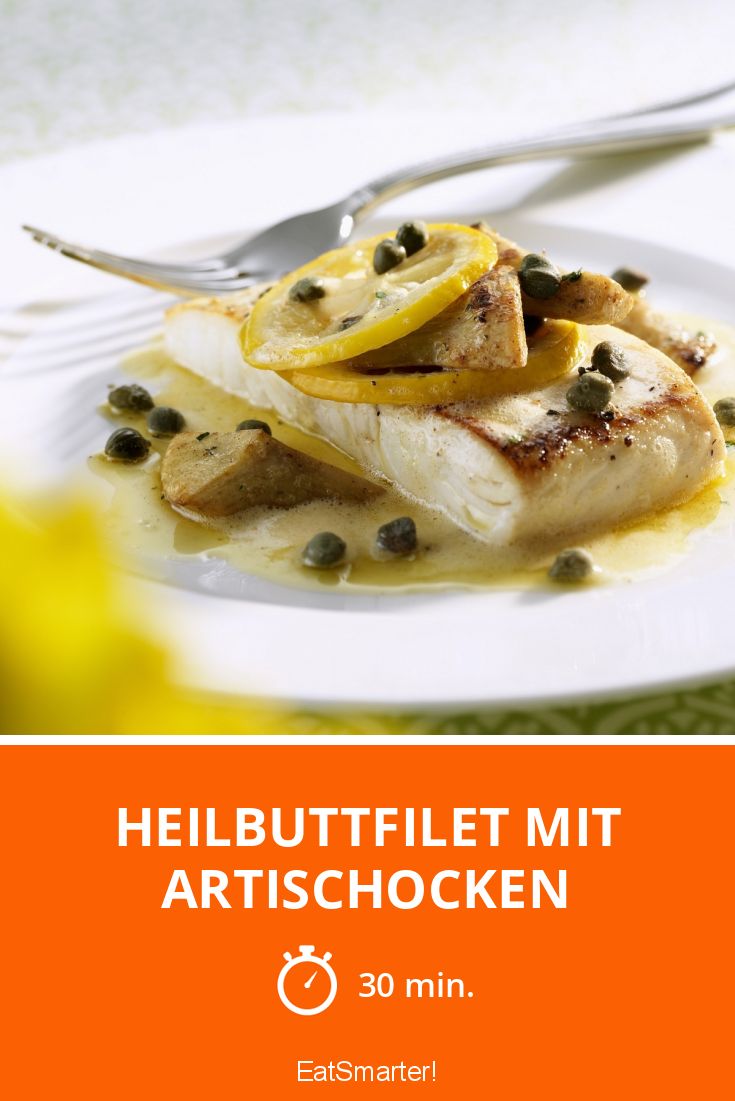 Heilbuttfilet mit Artischocken Rezept | EAT SMARTER