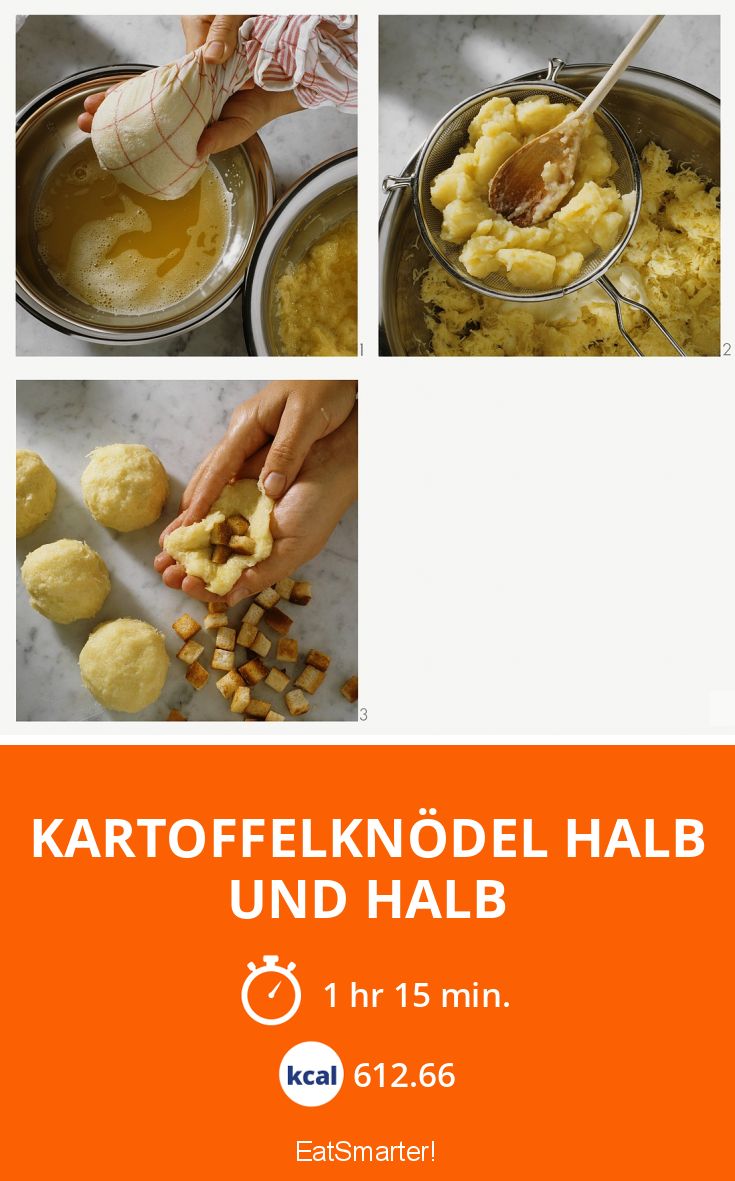Kartoffelknödel halb und halb Rezept | EAT SMARTER