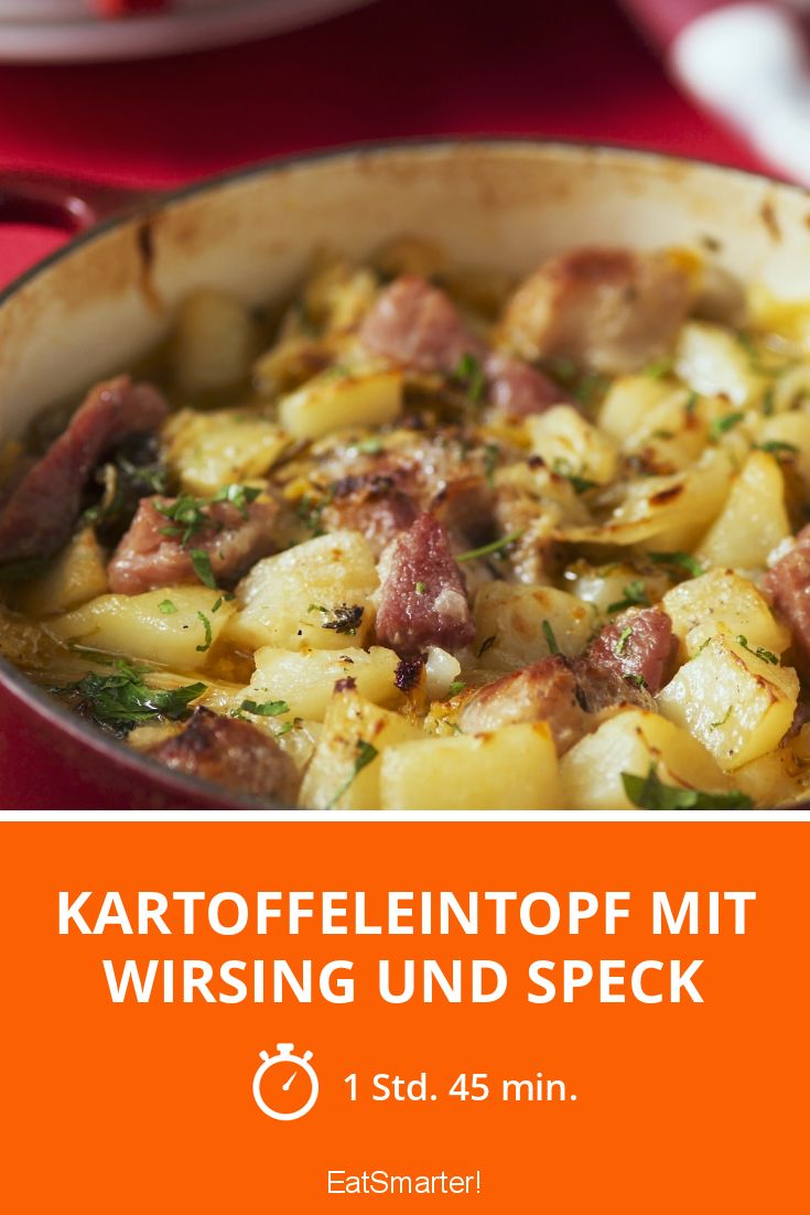 Kartoffeleintopf mit Wirsing und Speck Rezept | EAT SMARTER