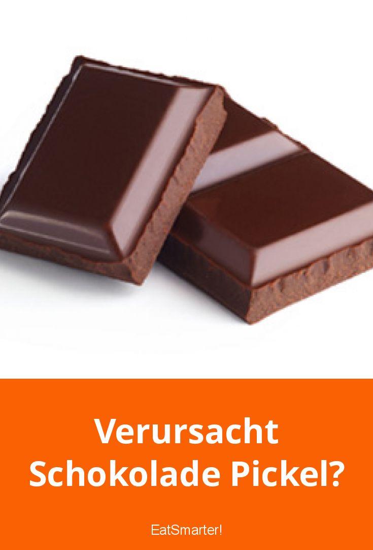 pickel durch schokolade