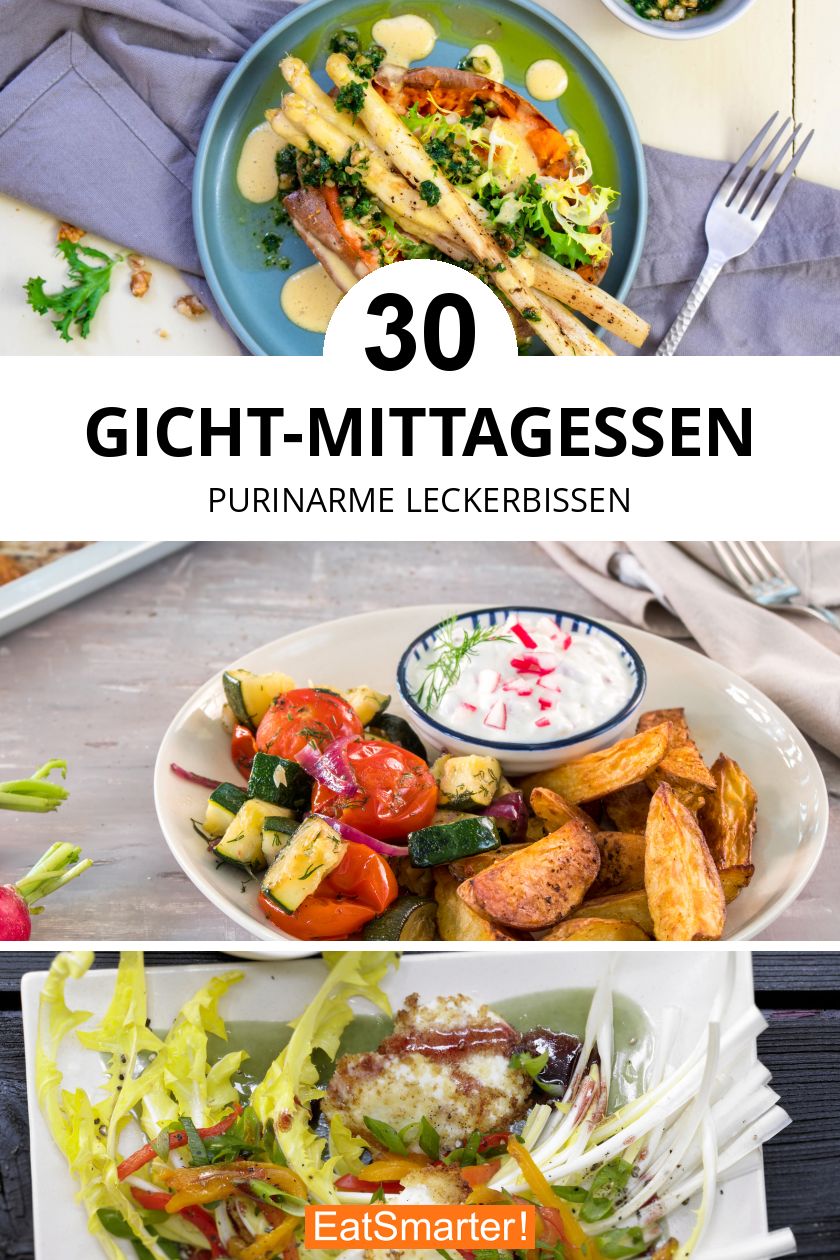 Kochbuch: Gicht-Mittagessen-Rezepte: Purinarm und ausgewogen | EAT SMARTER