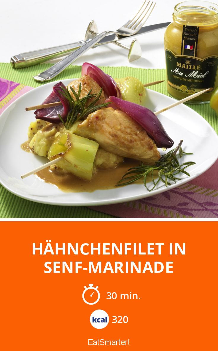 Hähnchenfilet in Senf-Marinade Rezept | EAT SMARTER