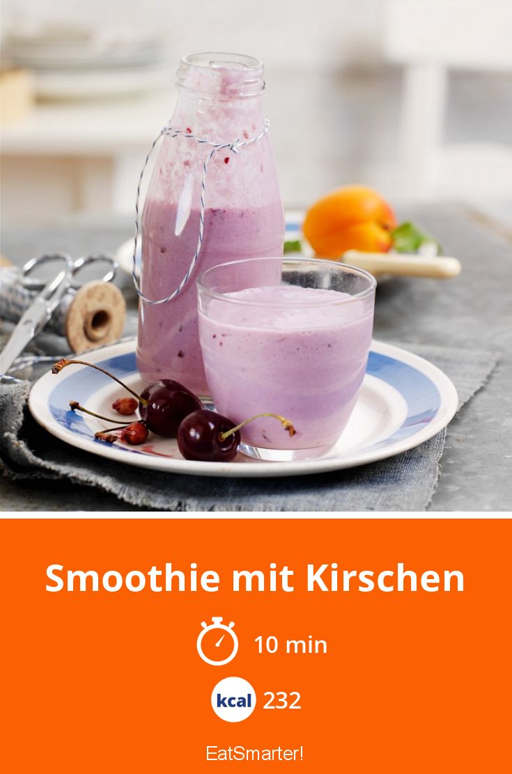 Smoothie mit Kirschen Rezept EAT SMARTER