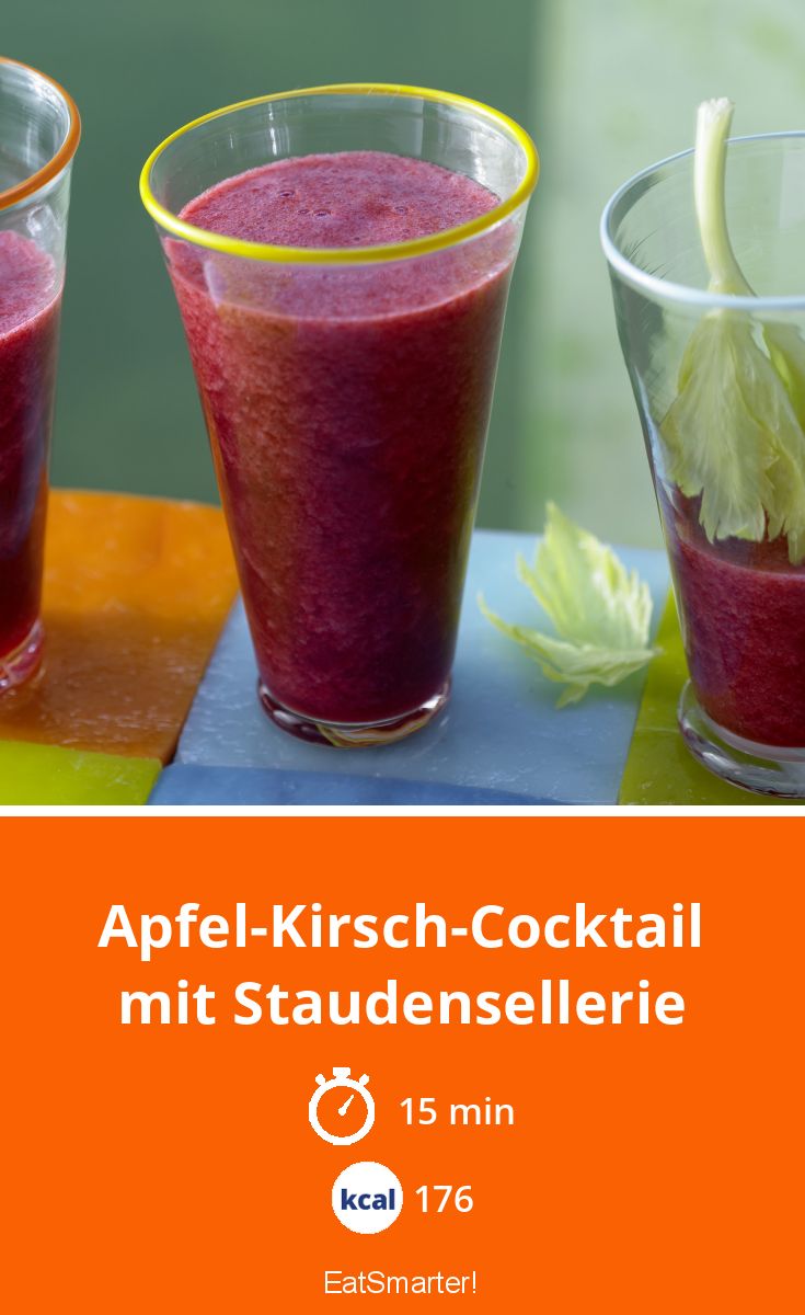 Apfel-Kirsch-Cocktail Rezept | EAT SMARTER Apfel-Kirsch-Cocktail Rezept | EAT SMARTER