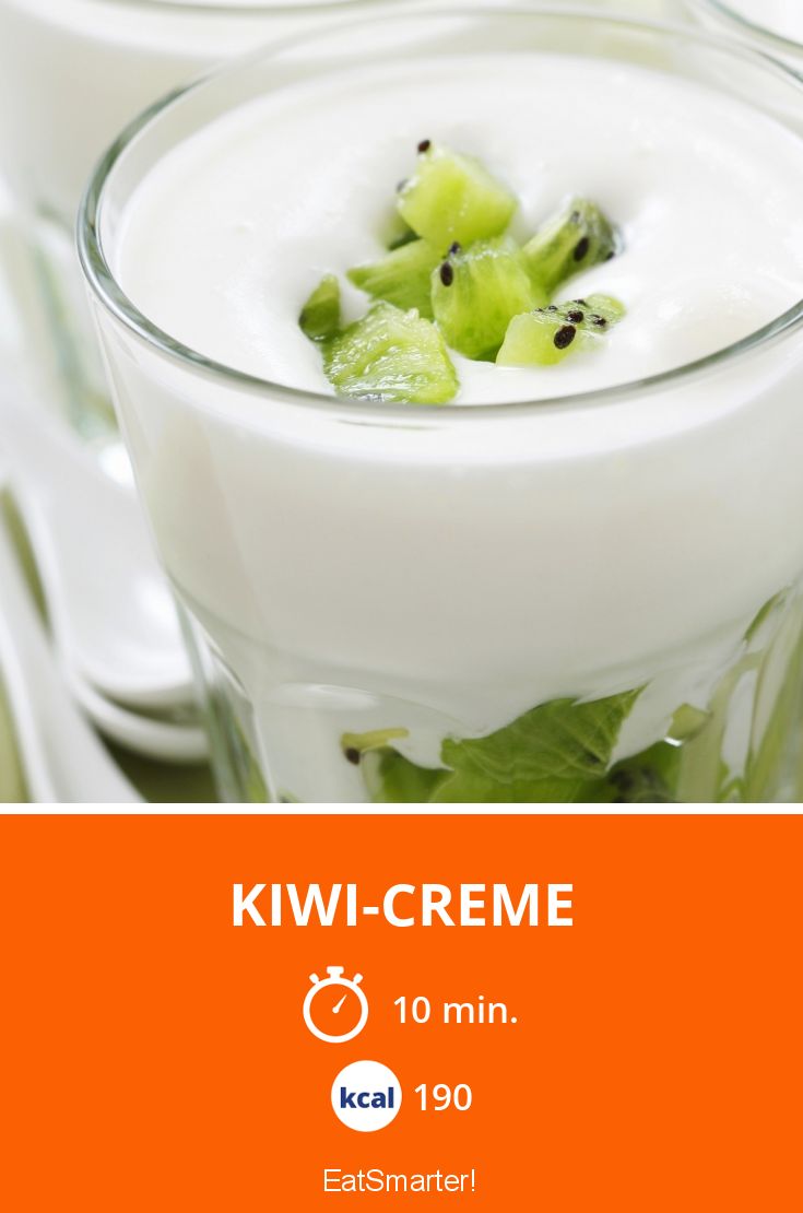 Kiwi-Creme Rezept | EAT SMARTER