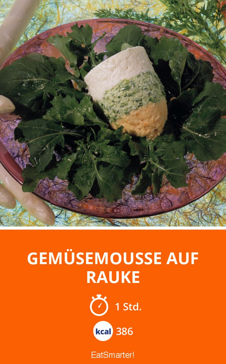 Gemüsemousse auf Rauke