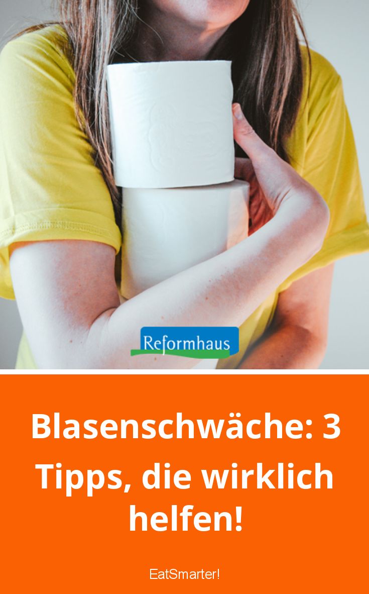 Blasenschwäche: 3 Tipps, die wirklich helfen! | EAT SMARTER