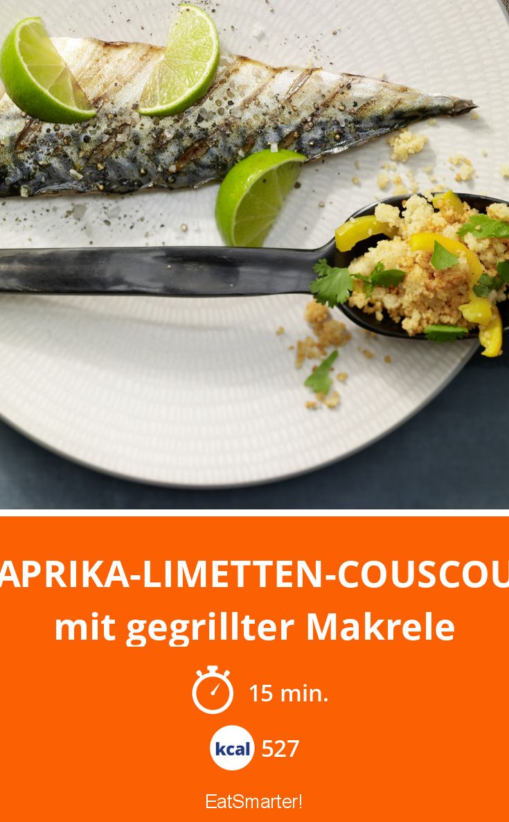 PaprikaLimettenCouscous Rezept EAT SMARTER