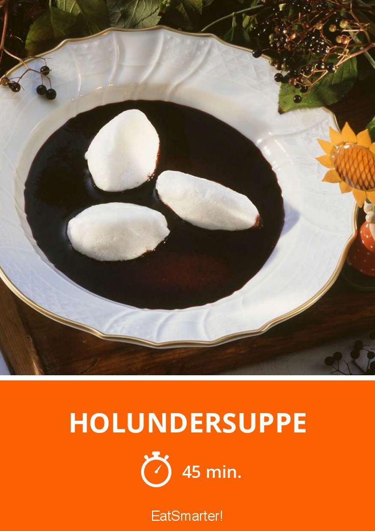 Holundersuppe Rezept | EAT SMARTER Holundersuppe Rezept | EAT SMARTER