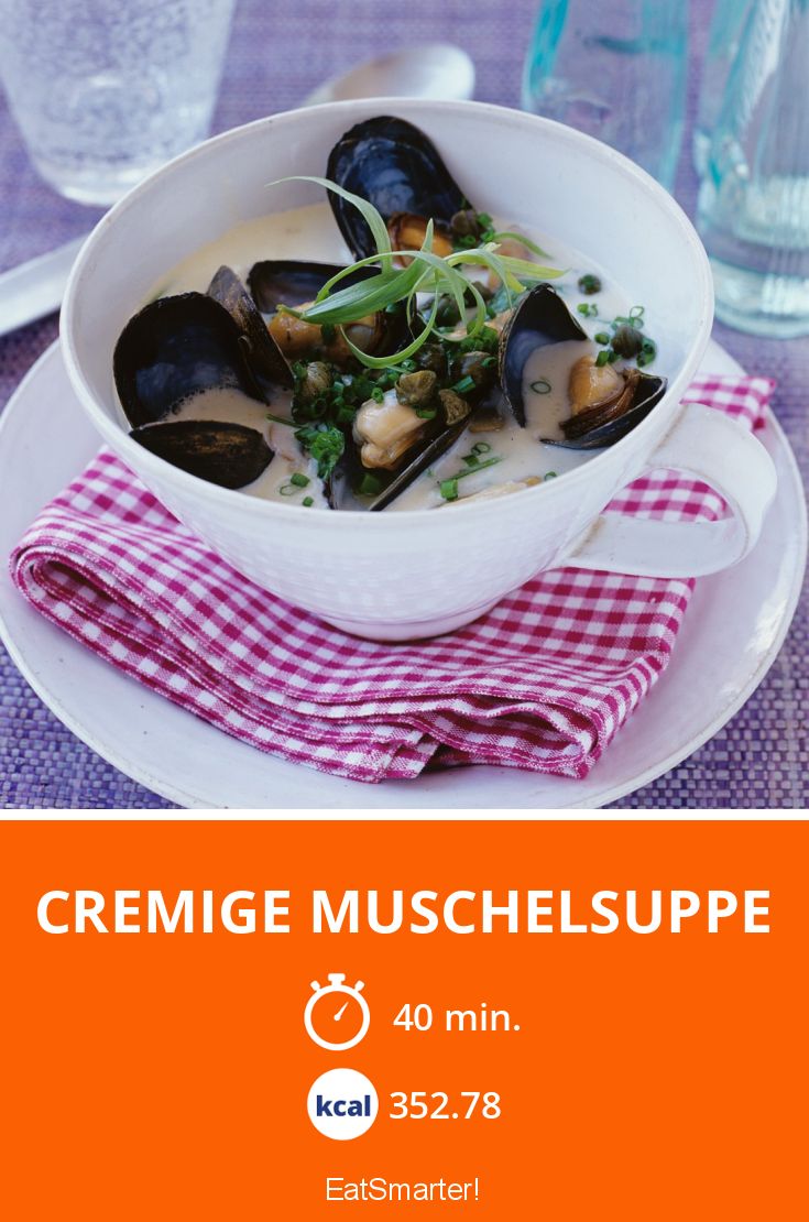 Cremige Muschelsuppe Rezept | EAT SMARTER