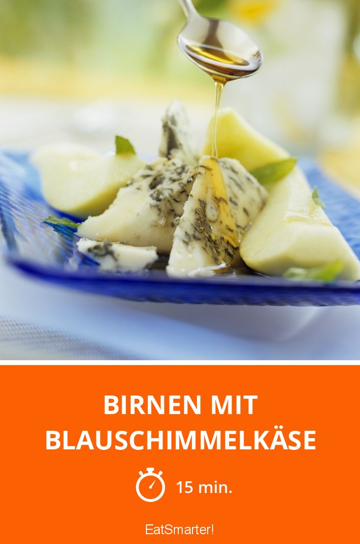 Birnen mit Blauschimmelkäse Rezept | EAT SMARTER Birnen mit Blauschimmelkäse Rezept | EAT SMARTER