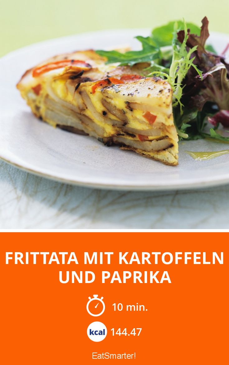 Frittata mit Kartoffeln und Paprika Rezept | EAT SMARTER Frittata mit Kartoffeln und Paprika Rezept | EAT SMARTER