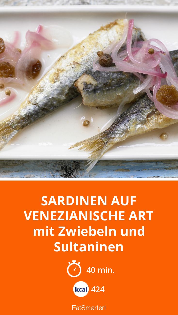Sardinen auf venezianische Art Rezept | EAT SMARTER