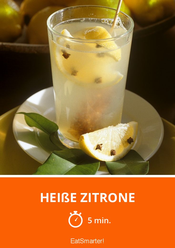 Heiße Zitrone Rezept EAT SMARTER Heiße Zitrone Rezept EAT SMARTER