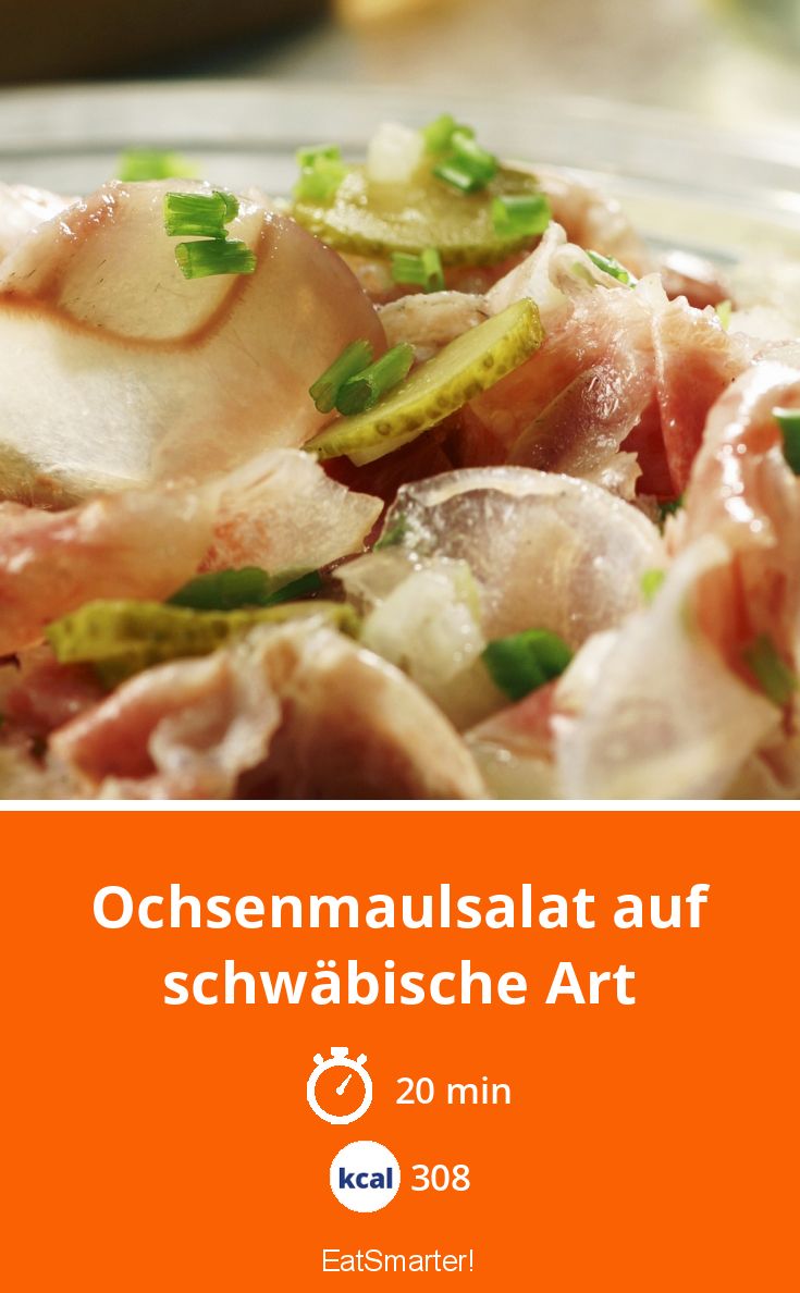 Ochsenmaulsalat auf schwäbische Art Rezept | EAT SMARTER Ochsenmaulsalat auf schwäbische Art Rezept | EAT SMARTER