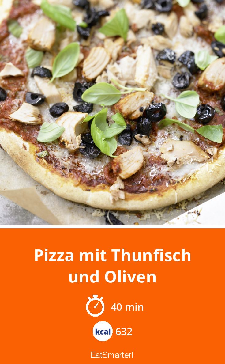 Pizza mit Thunfisch Rezept EAT SMARTER