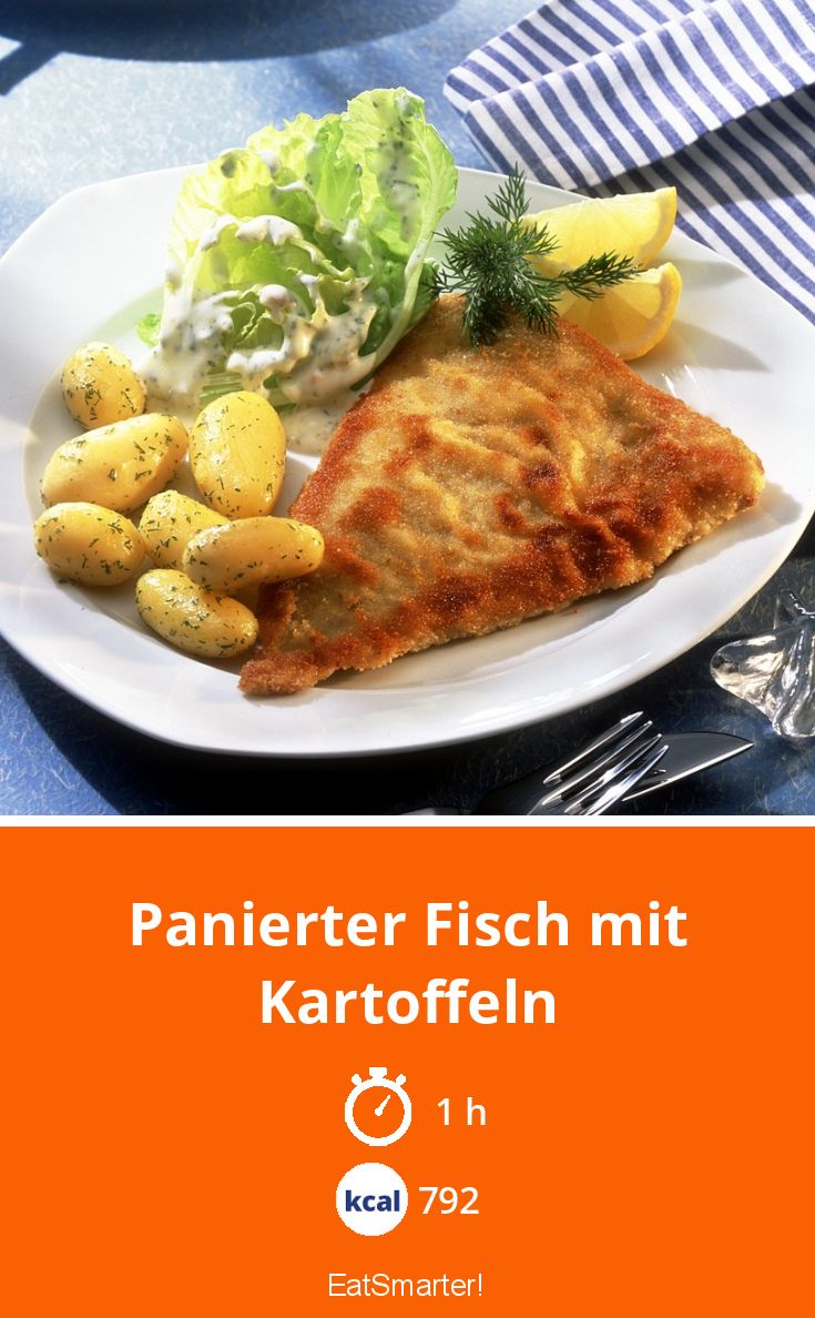 Panierter Fisch mit Kartoffeln Rezept EAT SMARTER