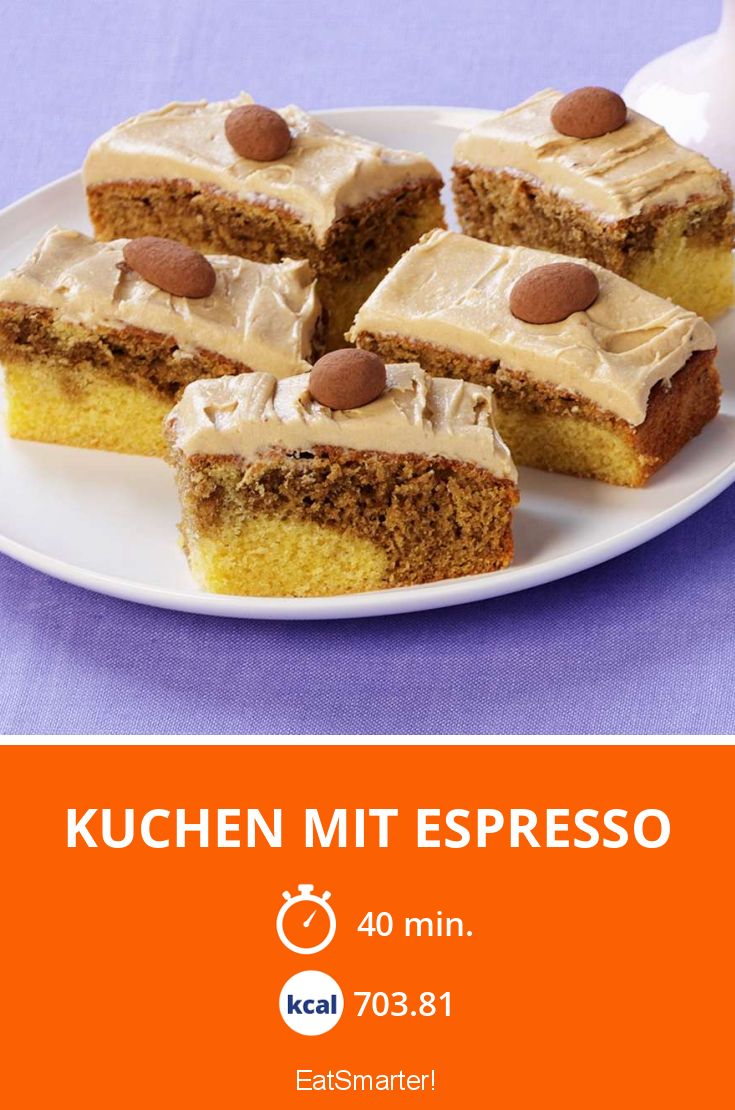 Kuchen mit Espresso Rezept | EAT SMARTER