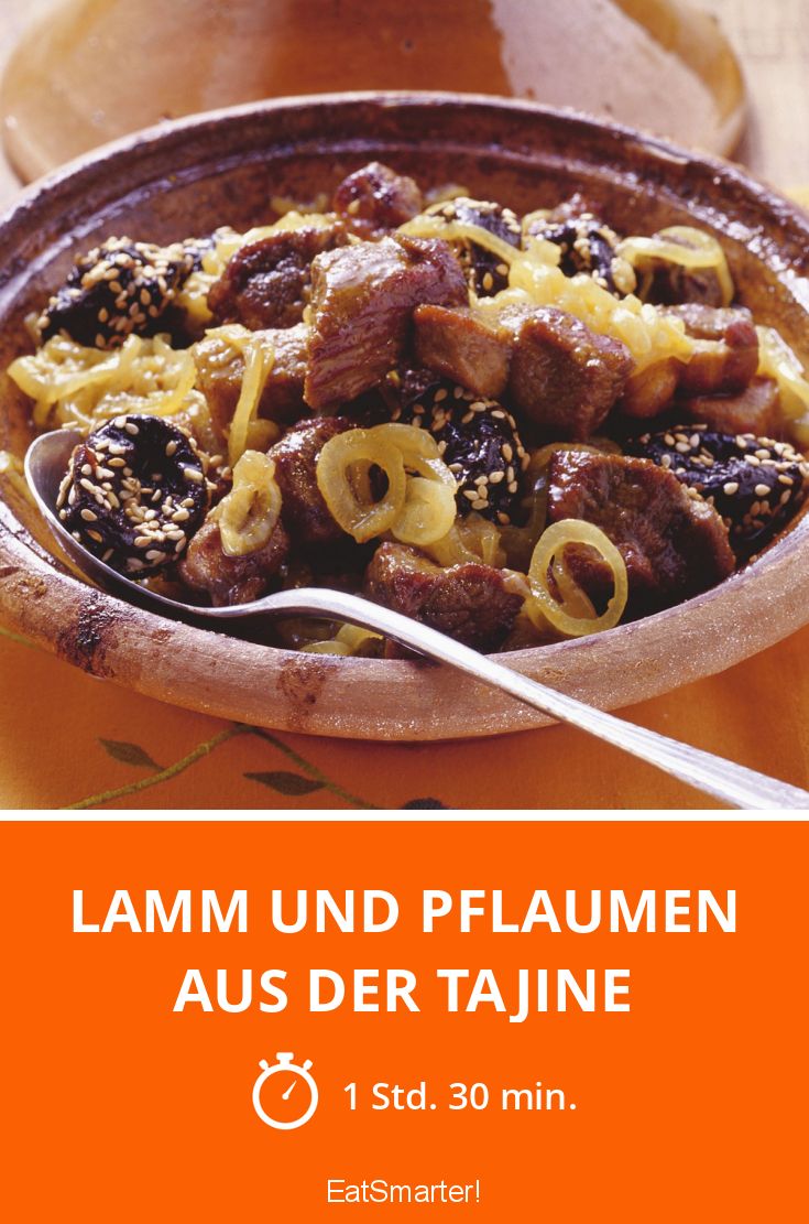 Lamm und Pflaumen aus der Tajine Rezept | EAT SMARTER