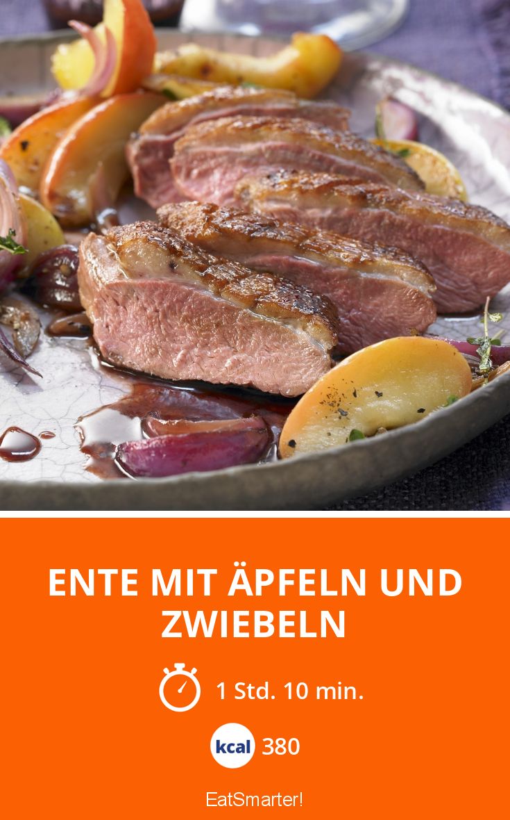 Ente mit Äpfeln und Zwiebeln Rezept | EAT SMARTER