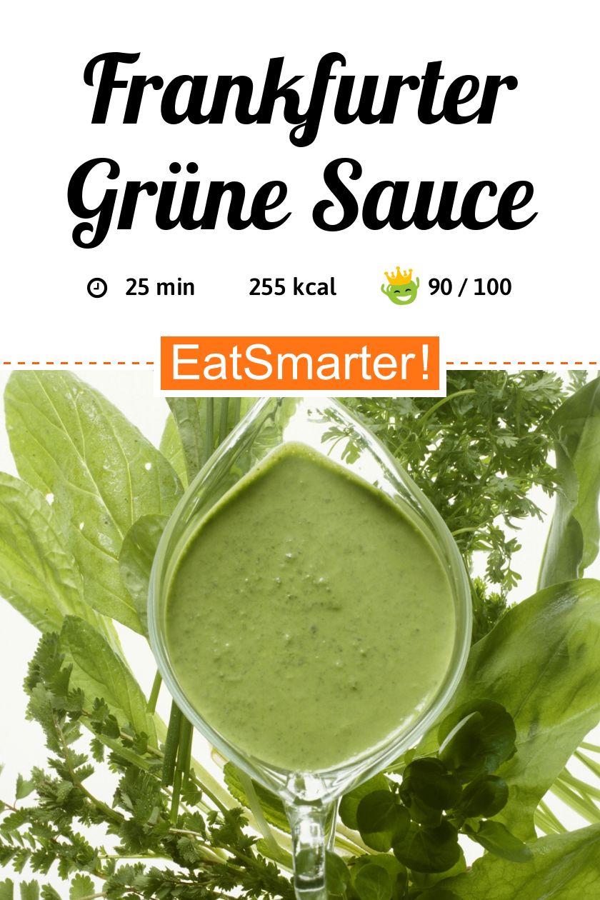 Frankfurter grüne Soße (Kräutersoße) Rezept EAT SMARTER