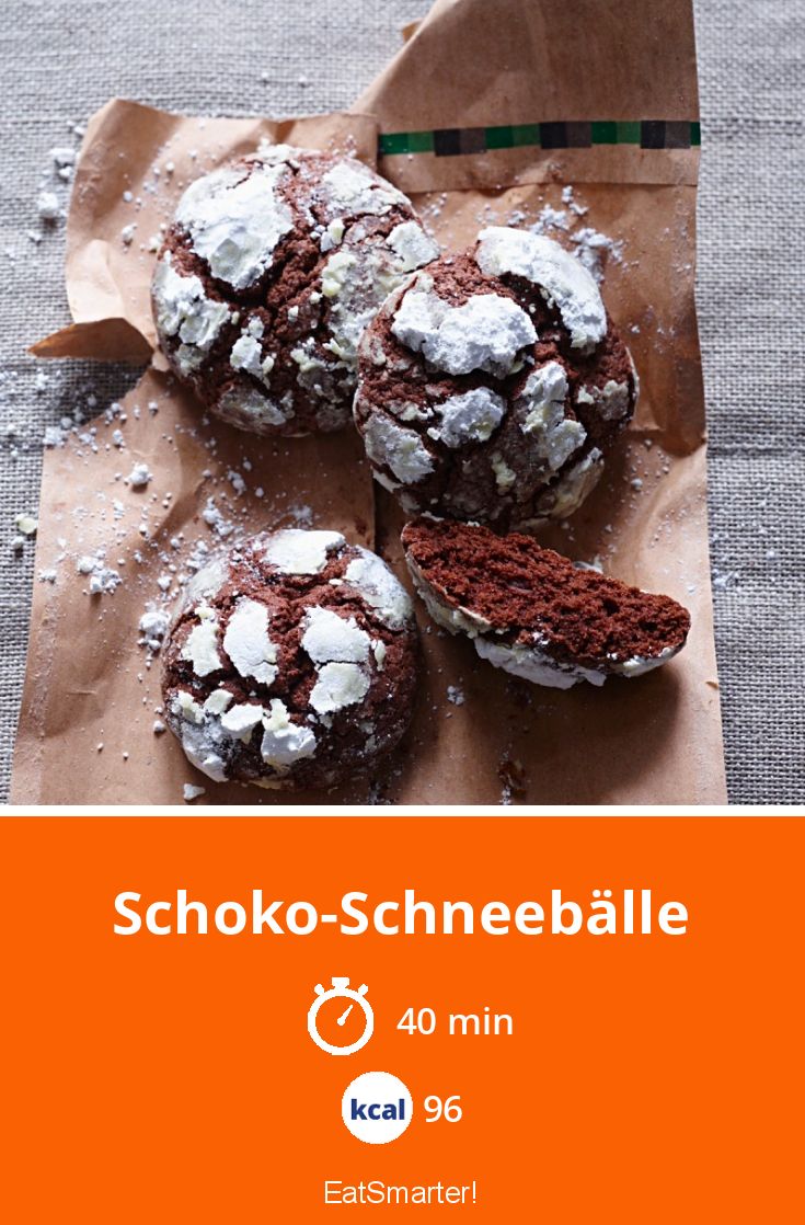 Schoko-Schneebälle Rezept | EAT SMARTER Schoko-Schneebälle Rezept | EAT SMARTER