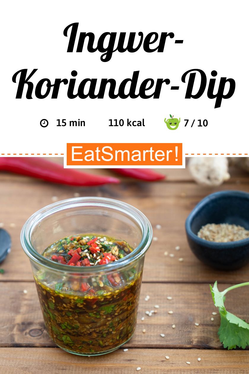 IngwerKorianderDip Rezept EAT SMARTER