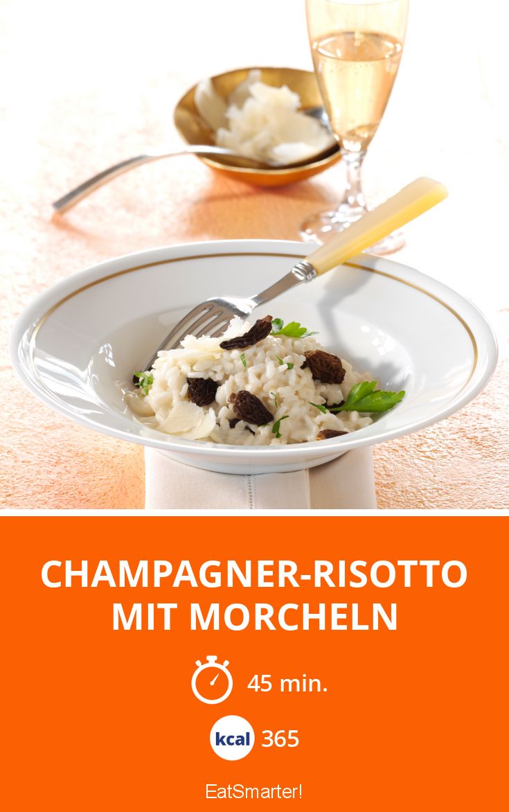 ChampagnerRisotto mit Morcheln Rezept EAT SMARTER