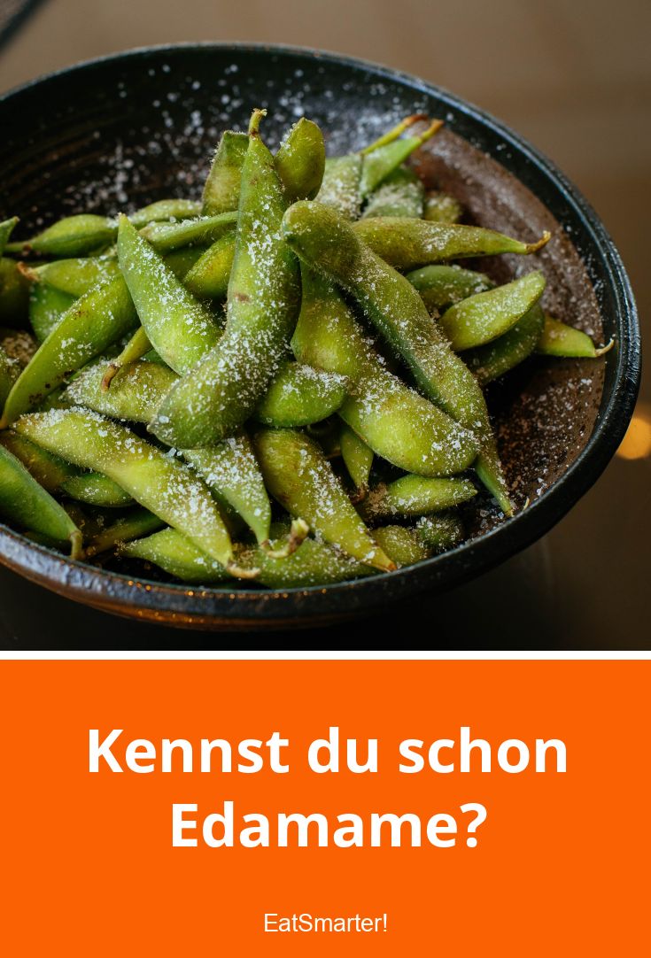 Gesunder Snack Edamame EAT SMARTER