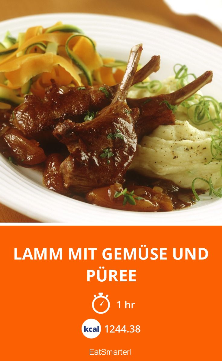 Lamm mit Gemüse und Püree Rezept | EAT SMARTER