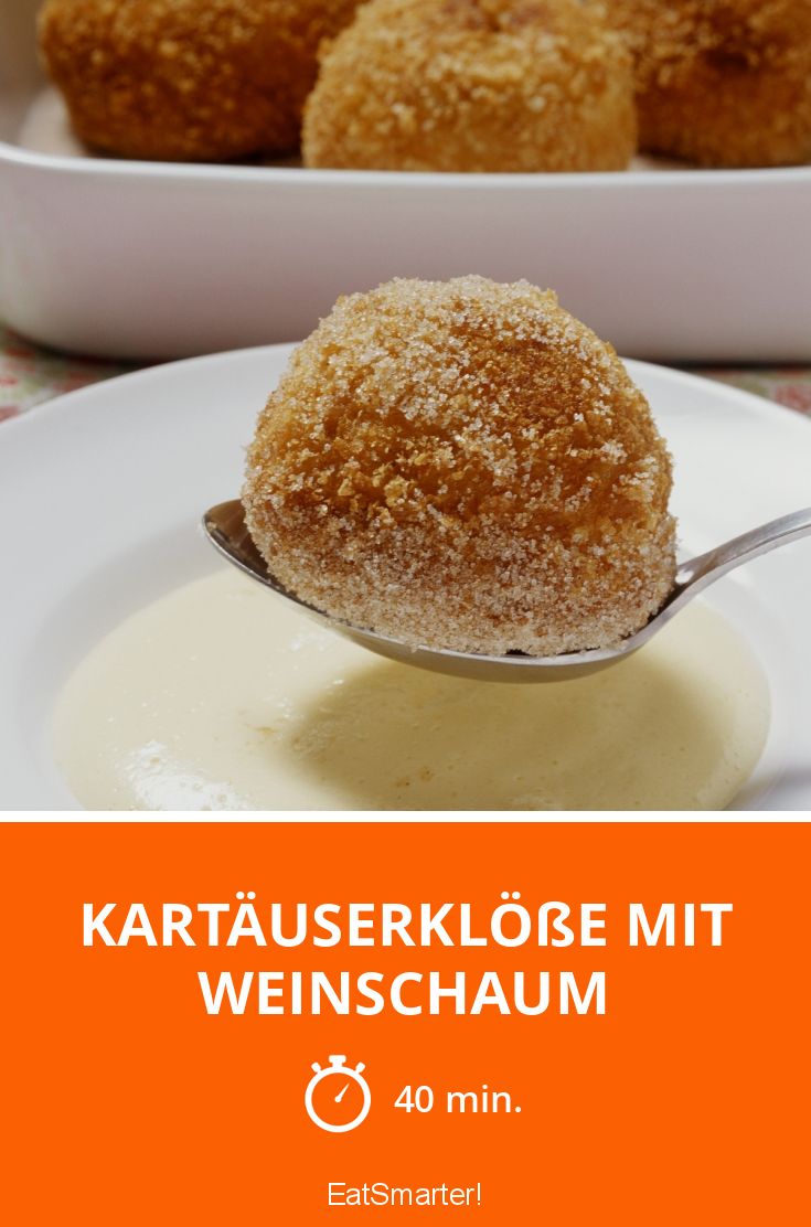 Kartäuserklöße mit Weinschaum Rezept | EAT SMARTER