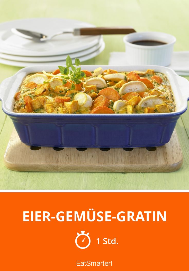 Eier-Gemüse-Gratin Rezept | EAT SMARTER